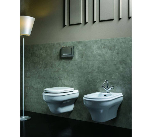 Биде подвесное Azzurra Charme 52x40x34 см 1 отверстие CHBKS000000M