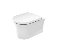 Унитаз подвесной Duravit White Tulip 37x54 см безободковый HygieneGlaze белый 2576092000