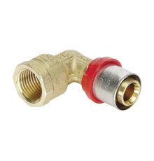 Уголок прессовый Tiemme 16х2.0 мм х 1/2 ВР 1650001