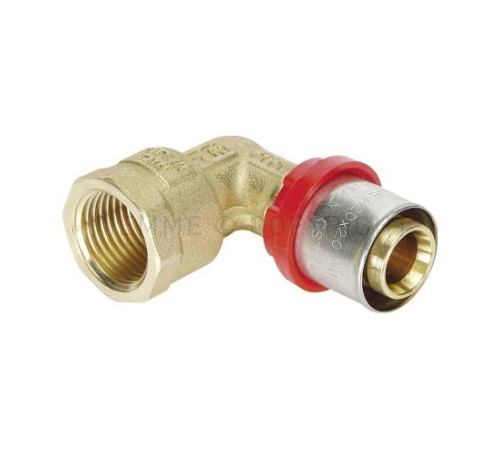 Уголок прессовый Tiemme 16х2.0 мм х 1/2 ВР 1650001