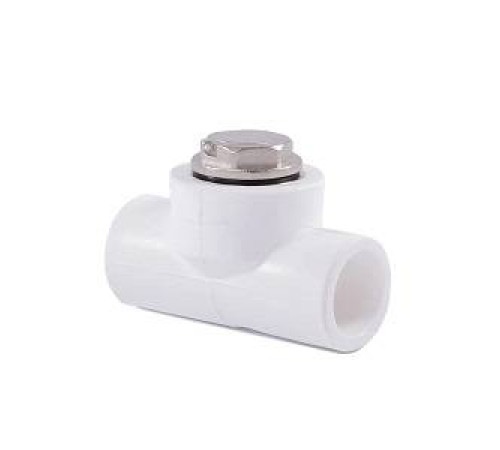 Фильтр для полипропиленовых труб VALTEC 32 мм 90° белый VTp.738.0.032