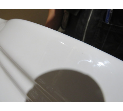 Унитаз подвесной GSI Classic 550х370 мм белый глянцевый 871211_УЦ/1