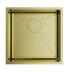 Кухонная мойка OMOIKIRI Taki 44-U/IF-LG 44x44 см светлое золото 4973520