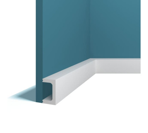 Плинтус напольный Perfect Plus P86 80х16х2400 мм 1818