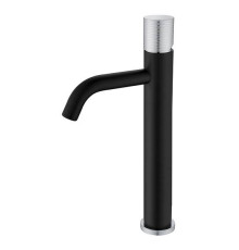 Смеситель для раковины Boheme Stick Black Touch Chrome 121-BCR.2