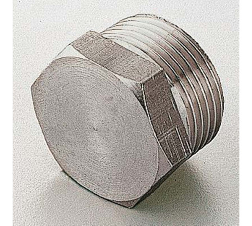 Заглушка никелированная Tiemme 3/8 наружная резьба 1500532