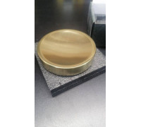 Мыльница Boheme 10963-MG настольная круглая матовое золото 10963-MG