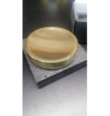 Мыльница Boheme 10963-MG настольная круглая матовое золото 10963-MG