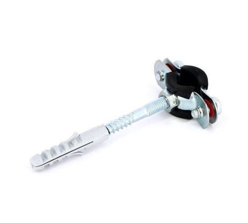 Хомут с резиновым уплотнителем, шпилькой и дюбелем Uni-Fitt 3/8 дюйма (15-19 мм) 850U1800