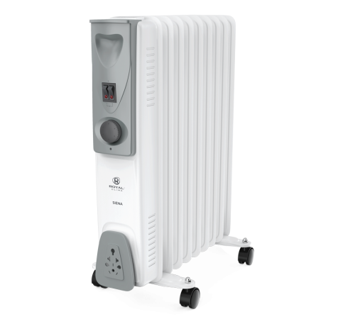 Масляный радиатор Royal Clima SIENA 9 секций 2000 Вт ROR-S9-2000M