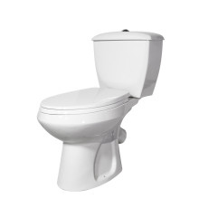 Унитаз-компакт Santek Элисса Стандарт косой выпуск нижний/боковой подвод 43301110202