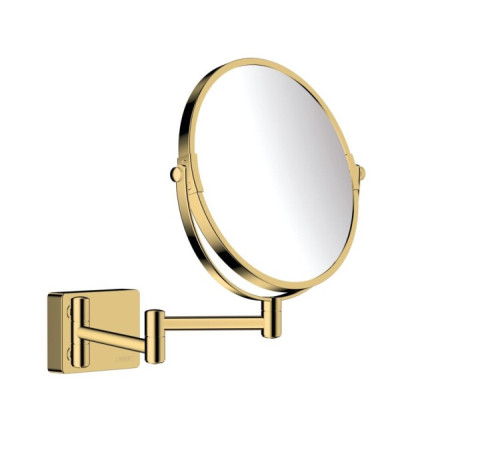 Зеркало для бритья Hansgrohe AddStoris полированное золото 41791990
