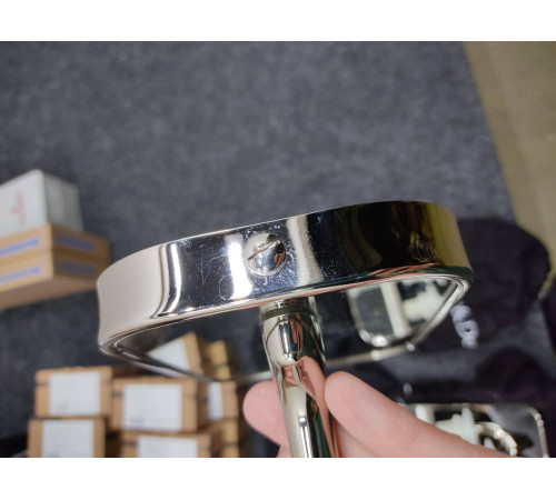 Светильник настенный Devon&Devon Twinkle 14х21 см IP20 никель блестящий DETWINKLENK