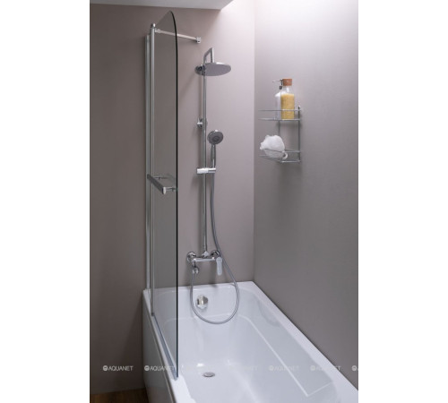 Шторка для ванны Aquanet SG-1200 150x120 см стекло 6 мм прозрачное SG-1200