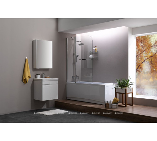 Шторка для ванны Aquanet SG-1200 150x120 см стекло 6 мм прозрачное SG-1200