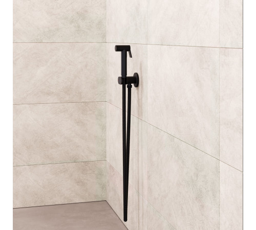 Гигиенический душ со смесителем RGW SP-213B черный 581408213-04