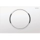 Смывная клавиша Geberit Sigma10 смыв-стоп белый/глянцевый хром 115.758.KJ.5