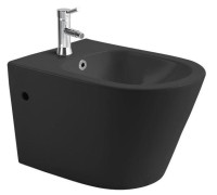 Биде подвесное Aquatek Вега 530х360х330 мм черный матовый AQ1057-MB