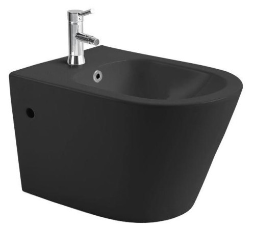 Биде подвесное Aquatek Вега 530х360х330 мм черный матовый AQ1057-MB