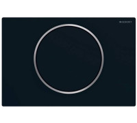 Смывная клавиша Geberit Sigma10 смыв-стоп черный матовый лак 115.758.14.5