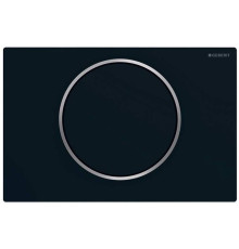Смывная клавиша Geberit Sigma10 смыв-стоп черный матовый лак 115.758.14.5