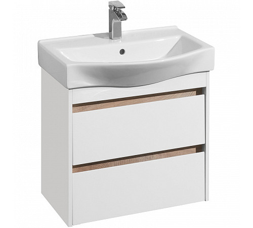 Комплект AQUATON Нортон 65 тумба, раковина Беверли 65 1A2488K0NT010