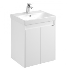 Комплект тумба-умывальник Aquaton Сканди Doors 55 Белый и раковина Адриана 55 1A2788K0SD010