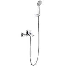 Смеситель для ванны с душевым набором Aquanet ЛИРА 3jet хром AQ1449CR