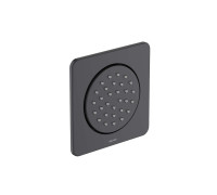 Форсунка боковая Aquanet 130x130 мм матовый черный AQ2099MB