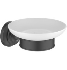 Мыльница для ванной Aquatek Классик матовый черный AQ4503MB