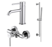 Набор смесителей 3 в 1 Aquanet Европа AQ1331CR (AQ1310CR+AQ1360CR+AQ2012CR) AQ1331CR