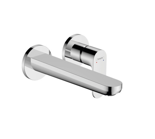 Смеситель для раковины настенный hansgrohe Rebris S внешняя часть 2 отверстия 72528000