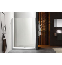 Душевая дверь Aquanet Aria раздвижная 1200x2000 мм хром прозрачное стекло AQ ARI RA 12020CH