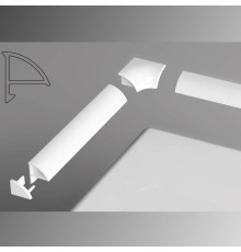 Универсальная декоративная планка Kermi 6/2000 белая XB442000001