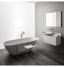 Ванна отдельностоящая Laufen INO 180х80х52 см со сливом-переливом 2.3030.2.000.000.1