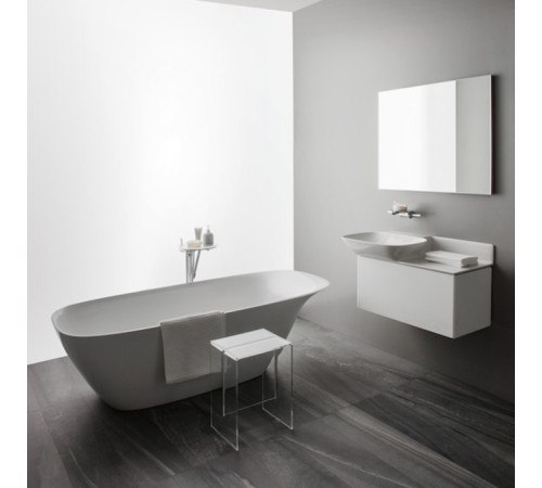 Ванна отдельностоящая Laufen INO 180х80х52 см со сливом-переливом 2.3030.2.000.000.1