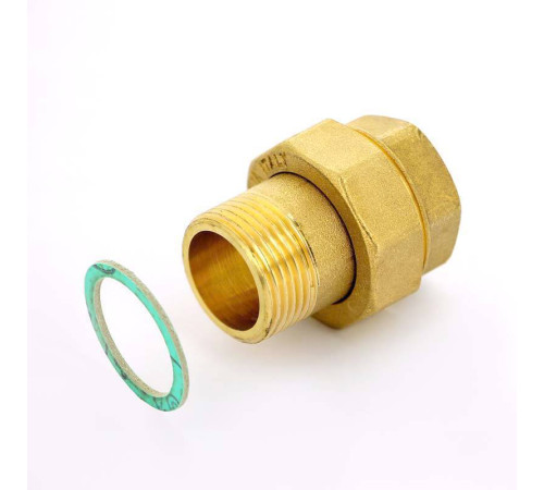 Разъемное соединение Viega модель 3331 бронза ВР/НР 1 1/4 плоское уплотнение 271343