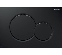Смывная клавиша Geberit Sigma01 для двойного смыва черный глянцевый 115.770.DW.5