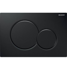 Смывная клавиша Geberit Sigma01 для двойного смыва черный глянцевый 115.770.DW.5