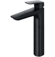 Смеситель для раковины Aquanet Вега высокий черный матовый AQ1004MB