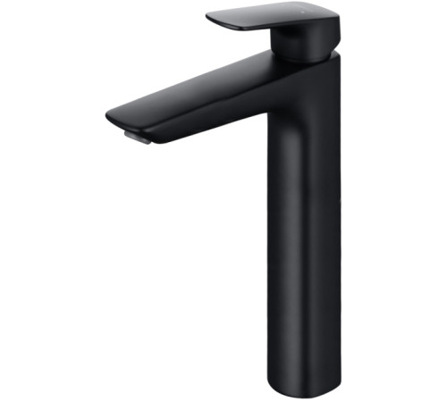 Смеситель для раковины Aquanet Вега высокий черный матовый AQ1004MB