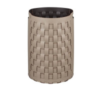 Корзина для белья круглая ADJ Bottega 40х57 см капучино/шоколад 1057.04/06