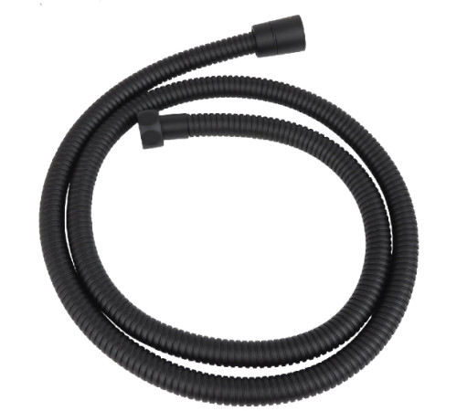 Шланг для душа Aquanet 125 см нержавеющая сталь матовый черный AQ2100MB