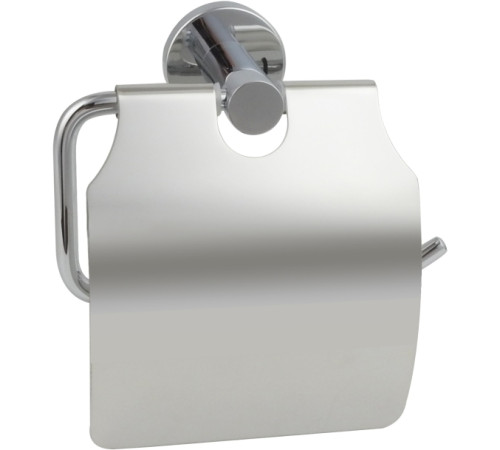 Бумагодержатель с крышкой Aquanet ВЕГА хром AQ4009CR