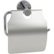 Бумагодержатель с крышкой Aquanet ВЕГА хром AQ4009CR