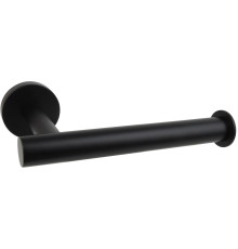 Бумагодержатель Aquanet ВЕГА матовый черный AQ4008MB