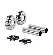 Маскировочный комплект для труб SR Rubinetterie Old Style 70x18-20-1/2 хром 0497-1500C070