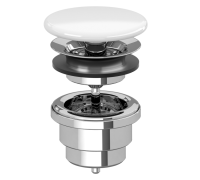 Донный клапан Villeroy & Boch для раковин Альпийский белый 68080001