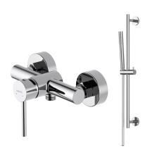 Набор смесителей 2 в 1 Aquanet Европа AQ1332CR (AQ1360CR+AQ2012CR) AQ1332CR