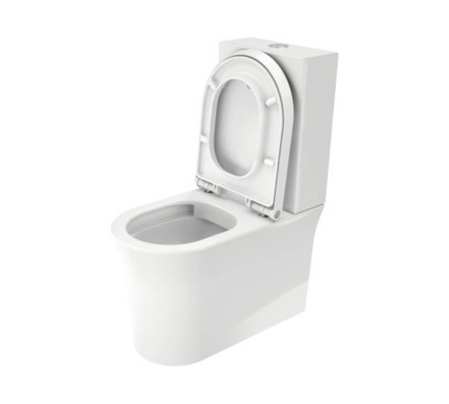 Унитаз-моноблок Duravit White Tulip 37x65 см Rimless HygieneGlaze 0933100005/2197092000